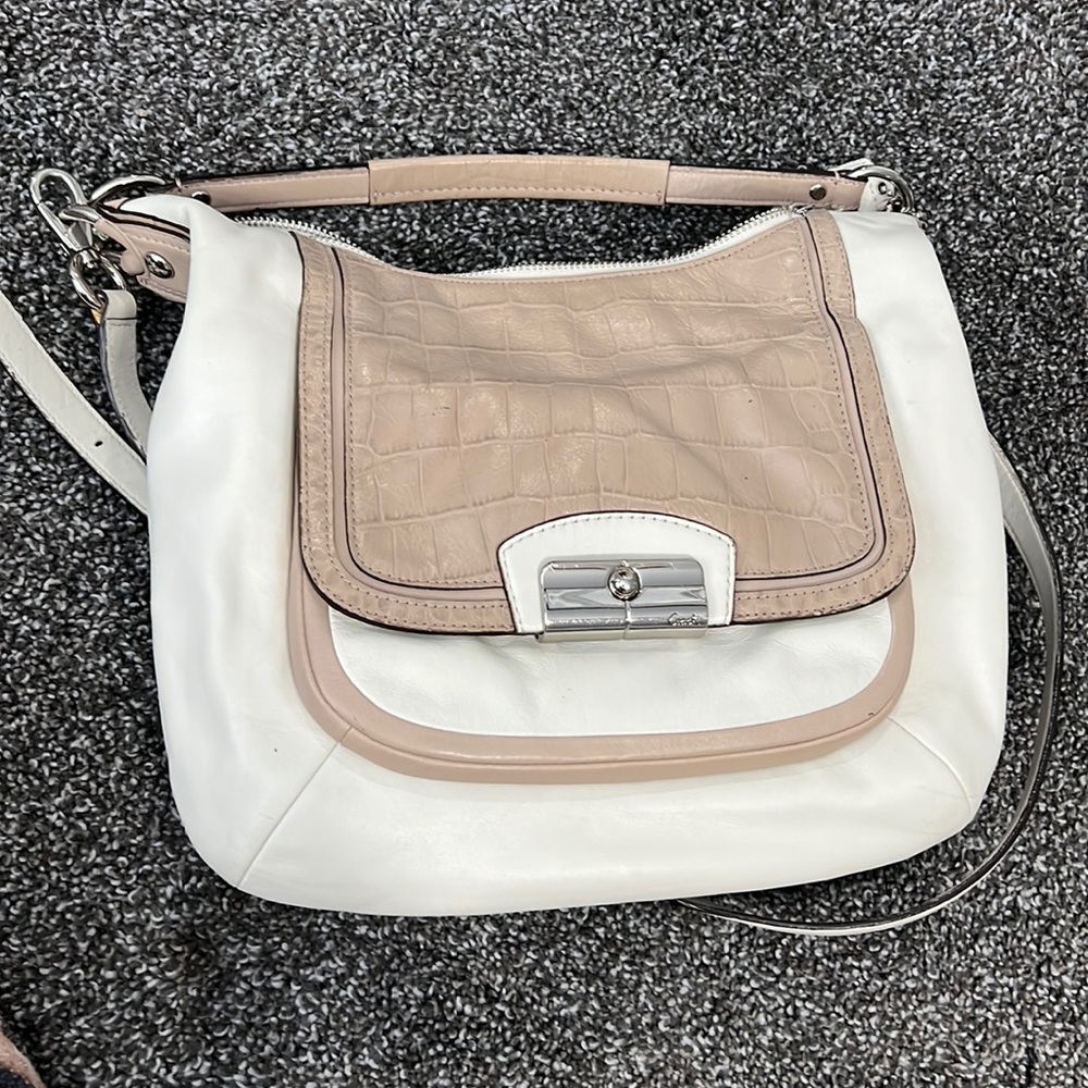 Coach crossbody or shoulder strap purse